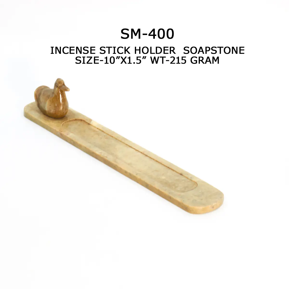 INCENSE STICK HOLDER SOAPSTONE